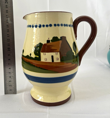 Ceramic jug pt cottage - jug,