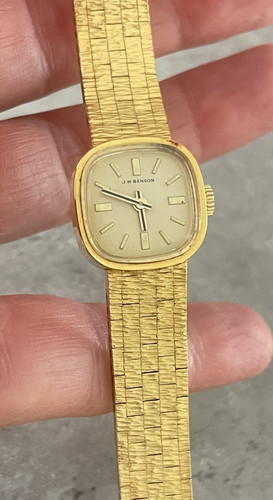 Benson ladies watch gold - w,