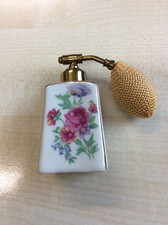 Vintage Genuine Porcelain Foreign Perfume Atomiser