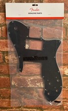 Fender Pickguard for 1972 Tele '72 Telecaster Custom HH Scratchplate 3-Ply Black