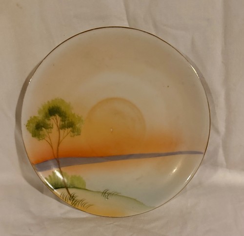 Noritake style design plate - noritake,