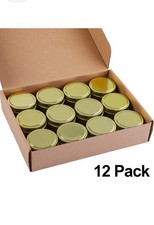 Aneco 12 Pieces Candle Tin