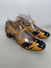 Ruby Shoo Yellow Floral Shoes