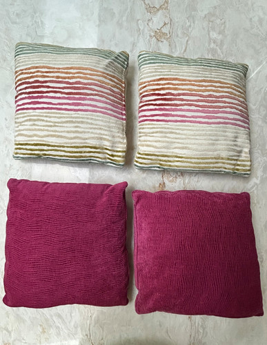 Four cushions pads with - four,