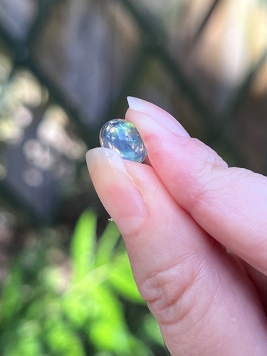 Opal precious white - precious, rainbow
