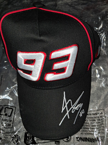 Black marquez signature - marquez, cap