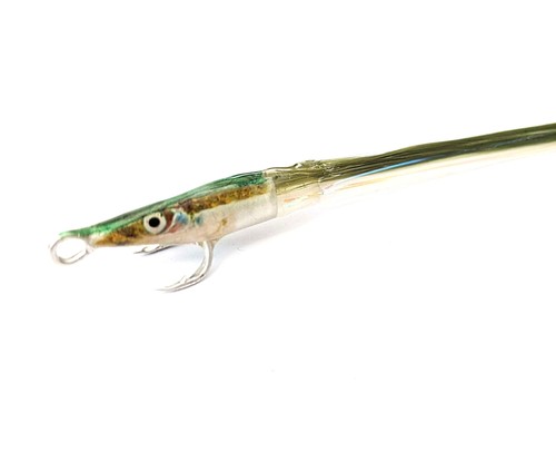 Bass flies sandeel resin - 3d,