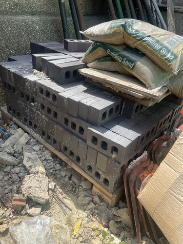 Blue engineers bricks - blue,