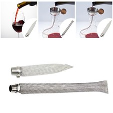 Stainless Steel Beer Filter Tube Fine Mesh Screen Sturdy Efficient Bazooka