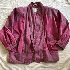 Leather Bomber Jacket Vintage