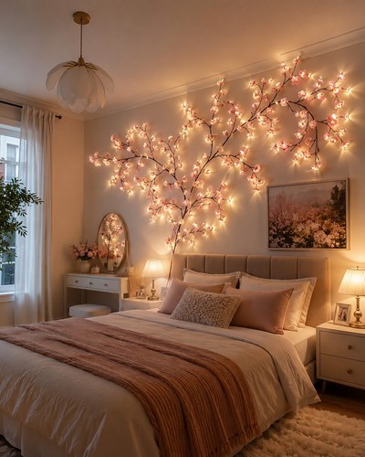 Led lights with cherry - led,