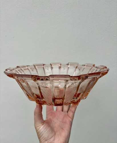 Vintage 1930s pink - peach, art