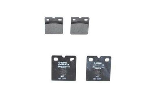 Original bosch brake pad set - pad,