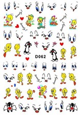 Nail Sticker Tweety Bird