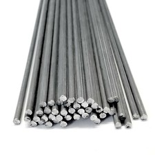 Steel Wire 3mm Dia x 3ft - 914mm, Pack of 50, Mild Steel Rods - MCNS002