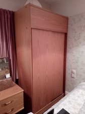 AustinSuite Wardrobe, ladies version , sliding doors, top cupboard, good cond.