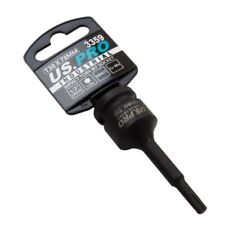 T30 LONG TORX BIT IMPACT SOCKET by US PRO INDUSTRIAL 1/2" Drive Length 78mm