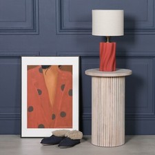 Fluted Round Top Mango Ribbed