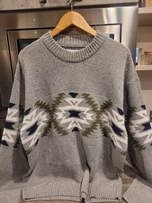 Men's  Grey Next Knitted Crew