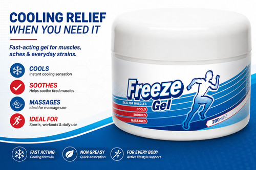 Deep freeze gel - deep, 200ml