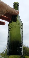 : lovely old Royal Wells Brewery beer bottle MALVERN