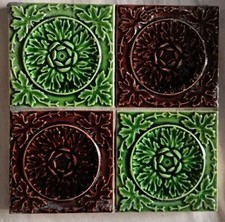 Antique tile Victorian
