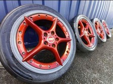 GENUINE BBS BMW 18" INCH 8.5J ALLOY WHEELS TRACK DAY TOYO R888 SEMI SLICK TYRES