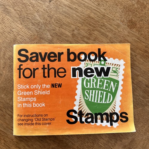 Vintage green shield stamp - vintage,