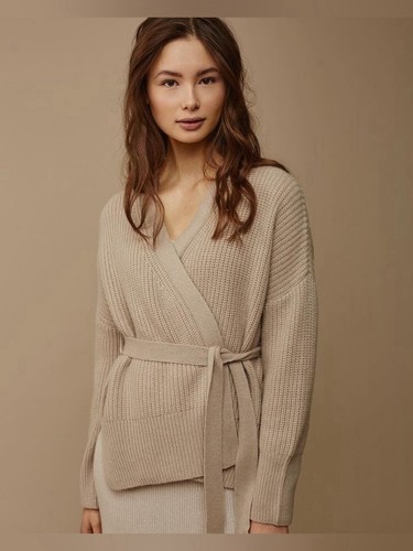 Soft goat cashmere - goat, belted