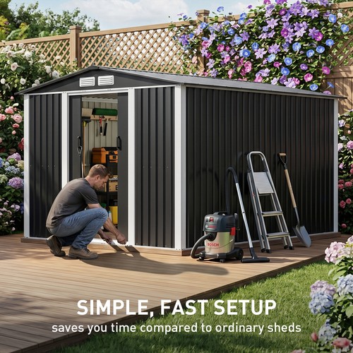 Metal garden shed sheds - shed,