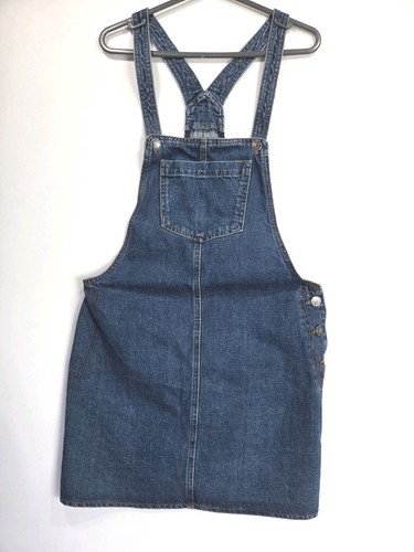 Ladies denim dungarees skirt - ladies,