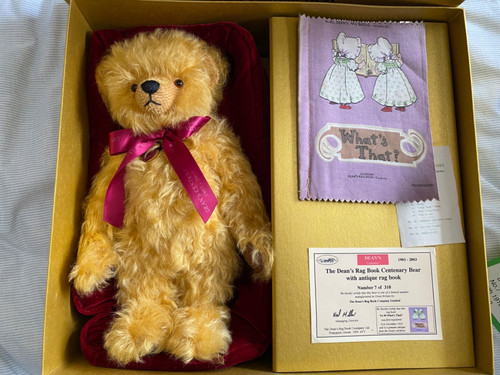Deans rag book centenary bear - deans,