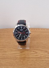 LORUS W16219 Chronograph Black strap 50M