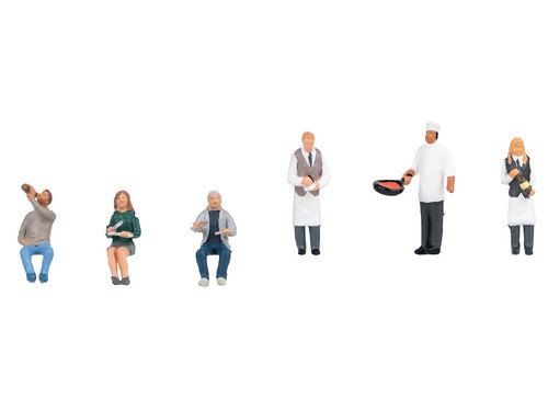 Faller 151704 waiters - waiters, (3)