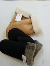 LADIES SHEEPSKIN MITTS GLOVES