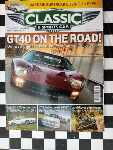 Classic sports car - &, magazine