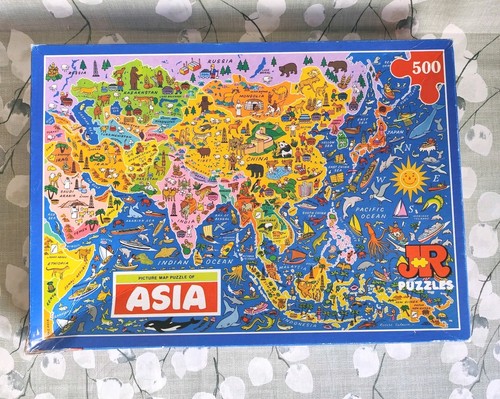 Vintage puzzles asia - vintage, jr