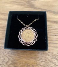 Half Sovereign Pendant with