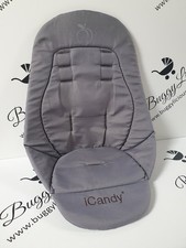 GENUINE iCandy Peach 1 Upper Main Black Jack Grey Main Seat Liner Zip Fitment