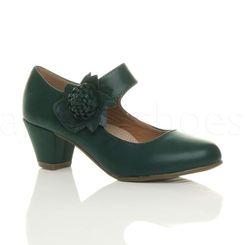 Womens ladies mid - womens, heel