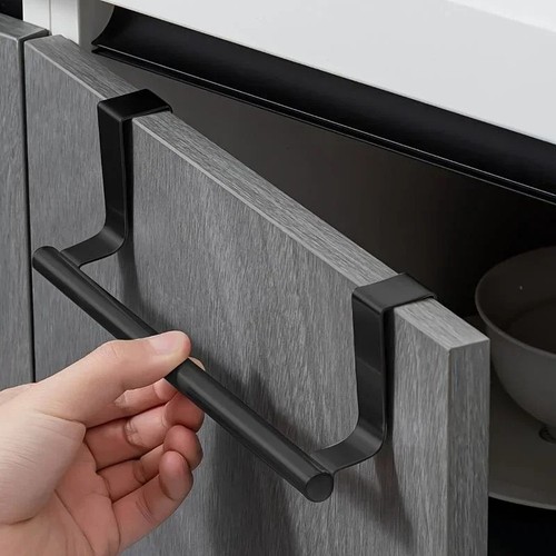 Over cabinet towel rack - over,