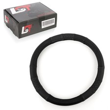 Steering Wheel Cover Ø 38X9 Cm 15X3.5 Inches Anthracite For MAZDA