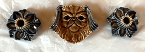 Vintage wade pekingese - vintage, pin