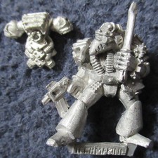 1988 Metal Backpack Space Marine Tech Marine with Power Driver Warhammer 40K GW