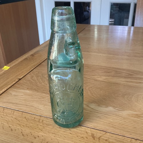 Vintage green glass codd - vintage,