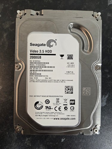 Seagate video st2000vm003 - seagate,