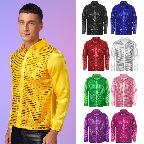 Mens metallic sequin - mens,