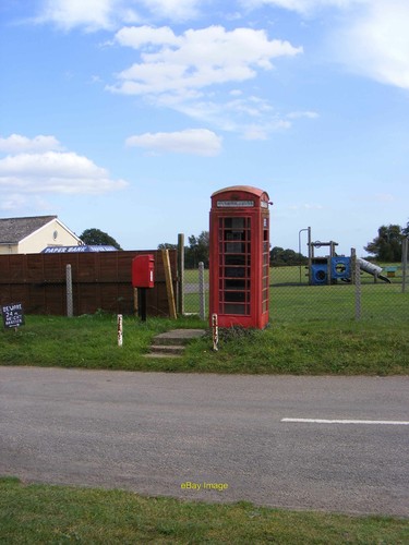 Photo 6x4 telephone box old - telephone, &