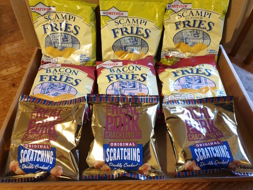 Pub selection snacks scampi - selection,