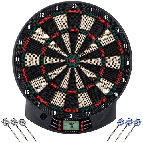 Homcom electronic dartboard - dartboard, 26